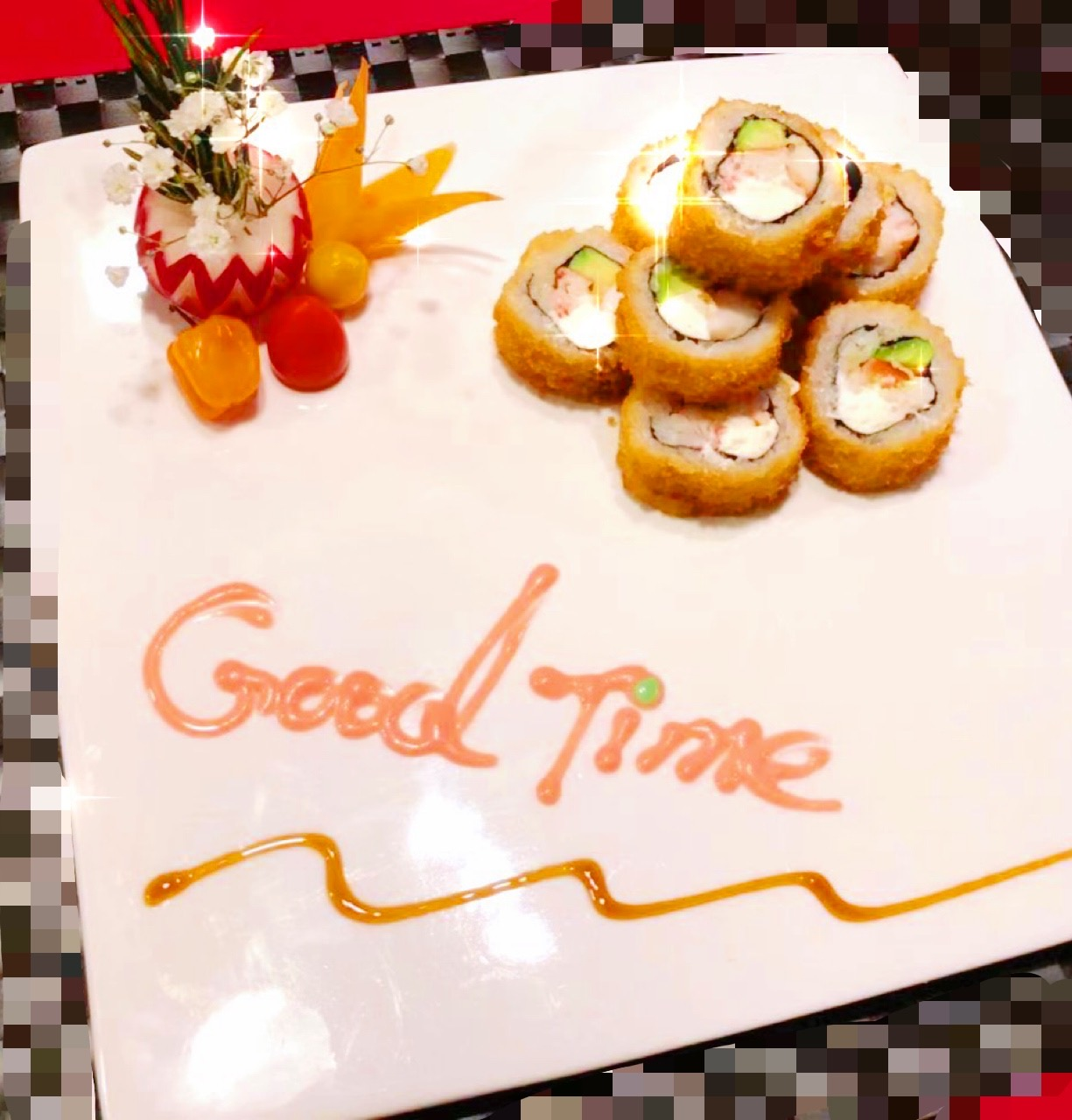 Order 2. Good Time Roll food online from Koto Sake Japanese Steak House store, Columbia on bringmethat.com