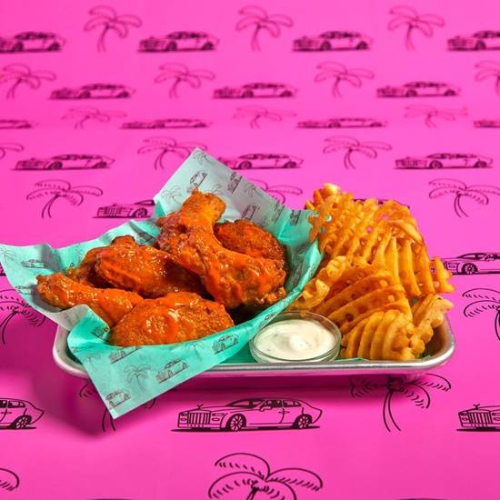Order Never Stop Winging: 6 Wing Combo food online from Another Wing By Dj Khaled store, Detroit on bringmethat.com