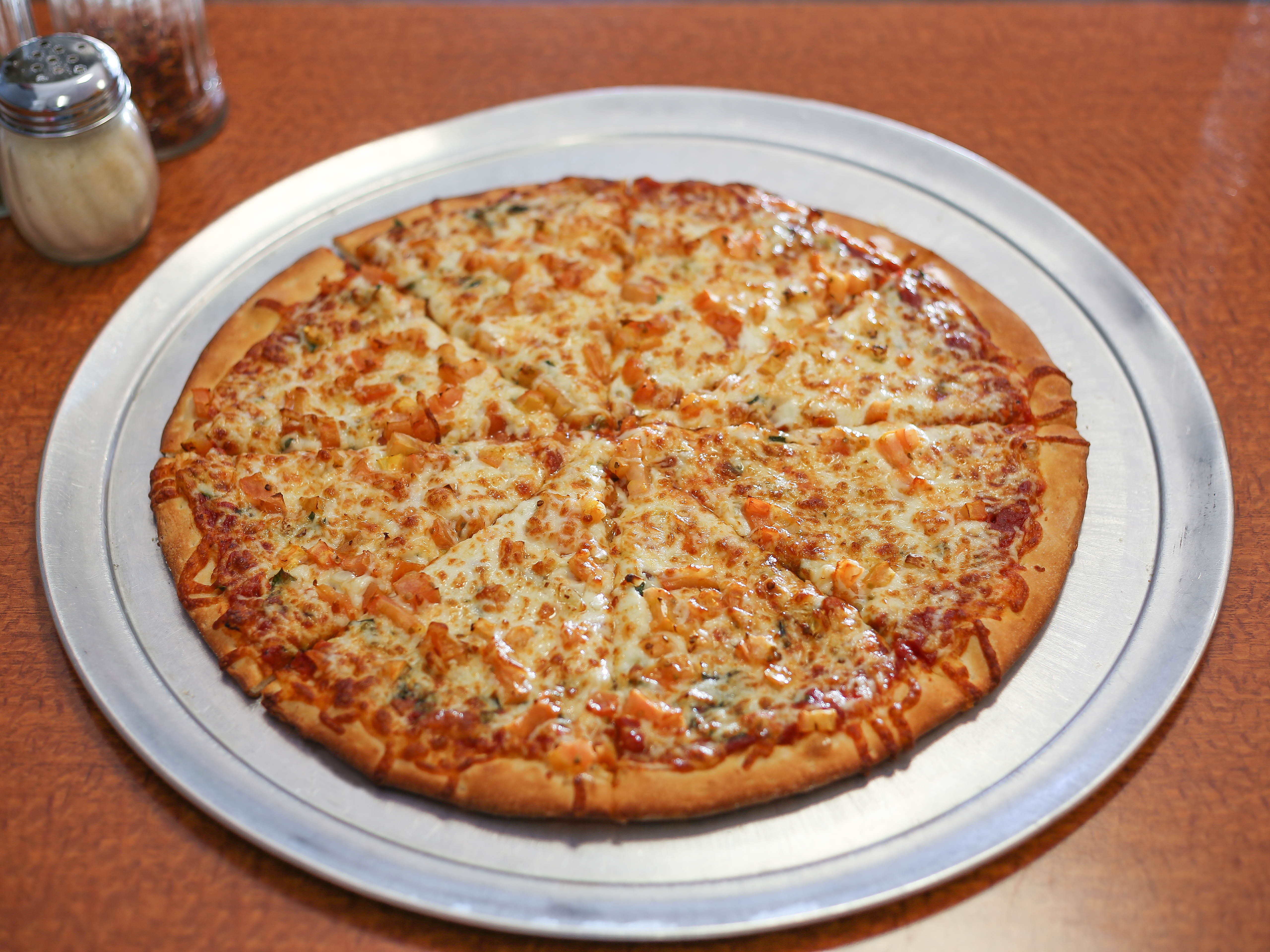 Order Margarita Specialty Pizza food online from New York Pizza store, Hayward on bringmethat.com