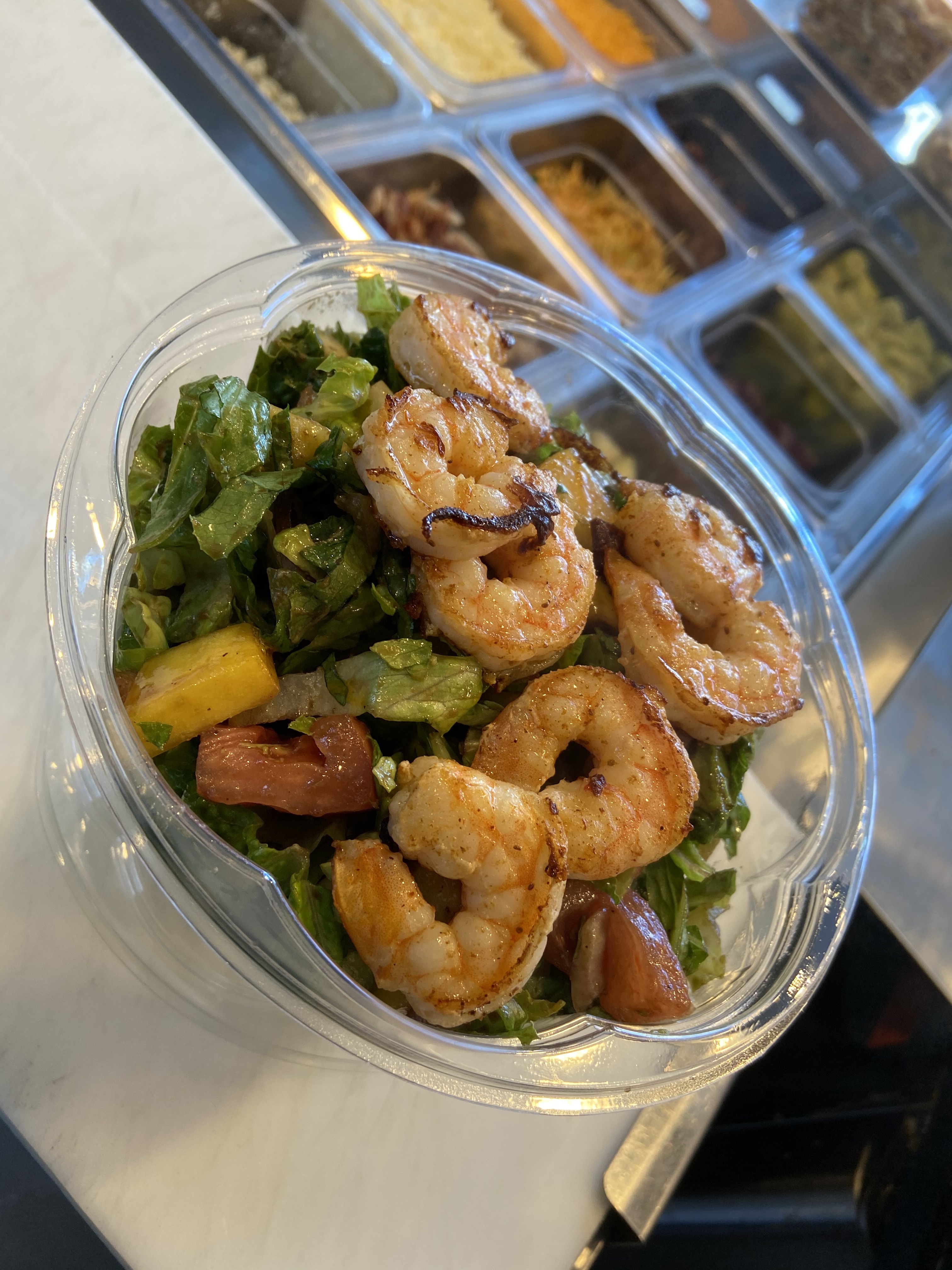 Order Mango Shrimp Salad  food online from The Chickery store, Washington on bringmethat.com