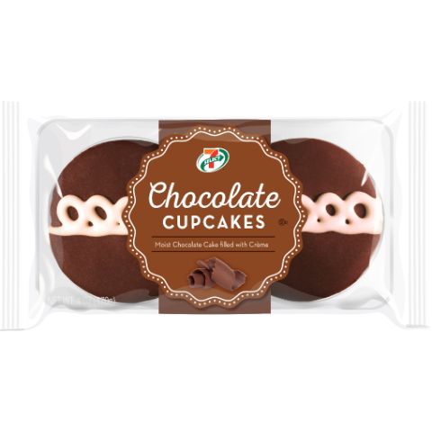 Order 7-Select Chocolate Cupcakes 2 Count food online from 7-Eleven store, Stockton on bringmethat.com