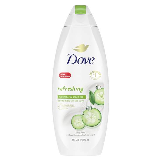Order Dove Go Fresh Cucumber and Green Tea Body Wash for Dry Skin Sulfate Free Bodywash, 20 OZ food online from CVS store, INGLEWOOD on bringmethat.com