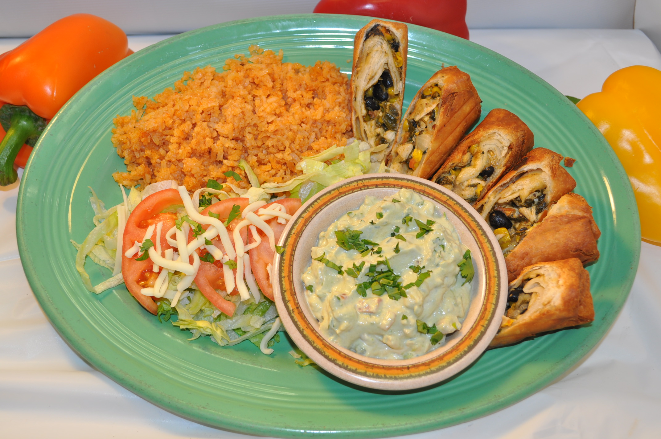 Order South West Chimichangas food online from Good Tequilas Mexican Grill store, Glendale Heights on bringmethat.com