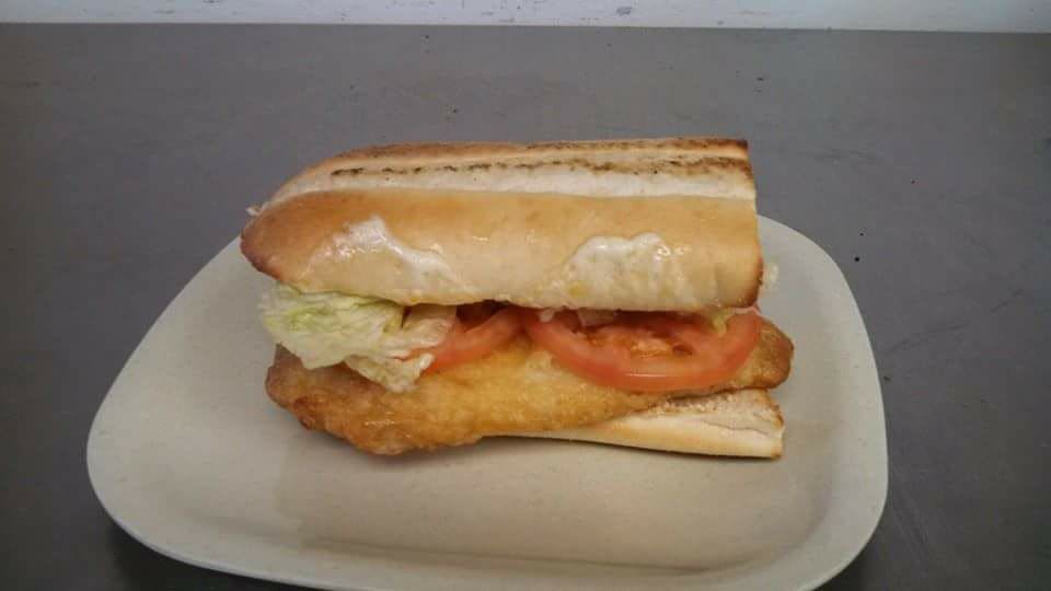 Order Hot Grilled Chicken Sub - 12" food online from Felcaro pizzeria store, Boston on bringmethat.com
