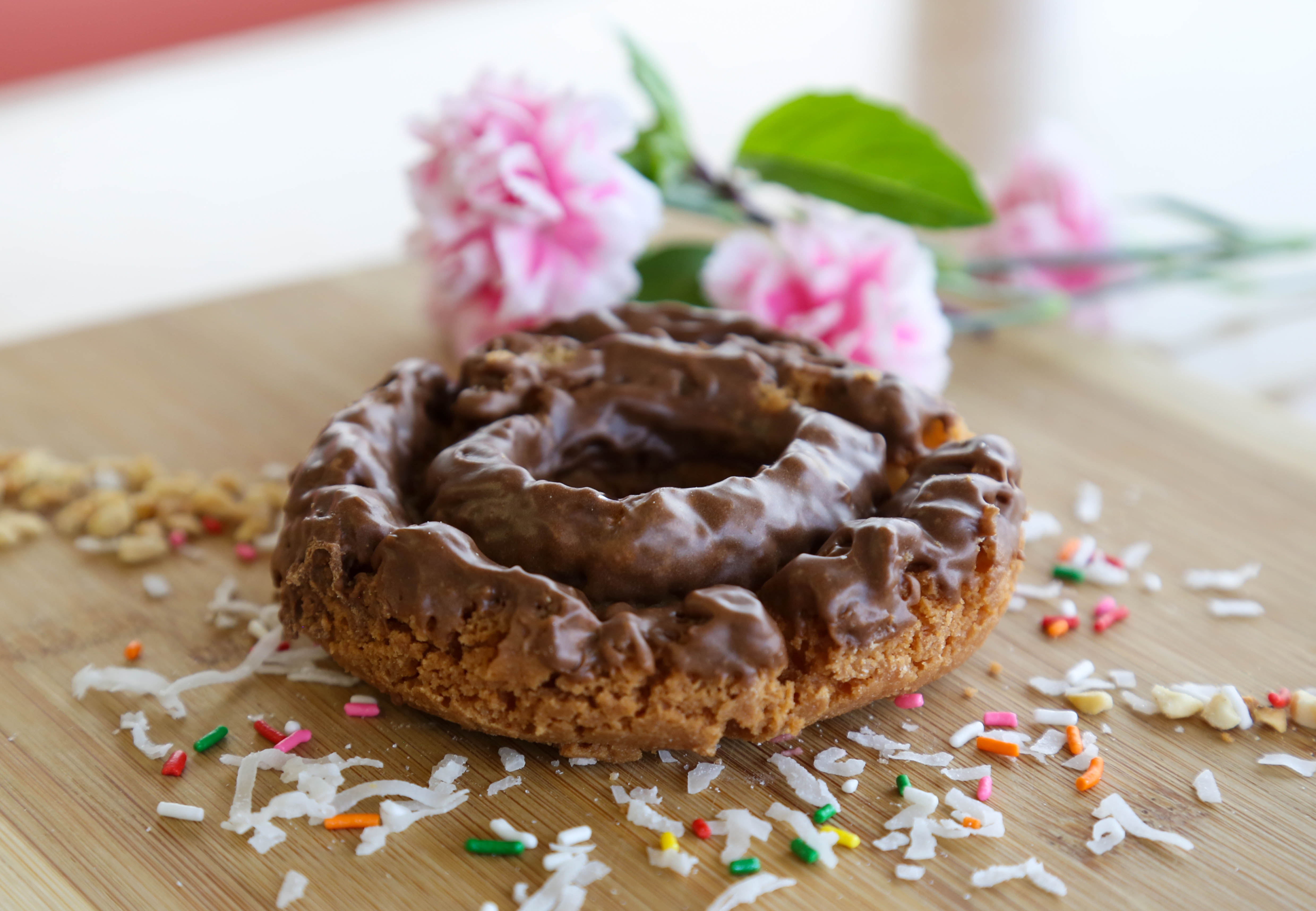 Order Old Fashioned Chocolate  food online from Hihi Donuts store, Phoenix on bringmethat.com