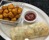 Order 15. Burrito with Meat food online from El Huarache store, Bermuda Dunes on bringmethat.com