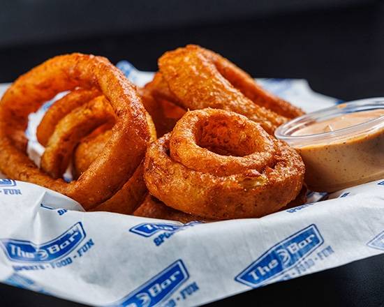 Order Brew City Onion Rings food online from The Bar - Lime Kiln store, Green Bay on bringmethat.com