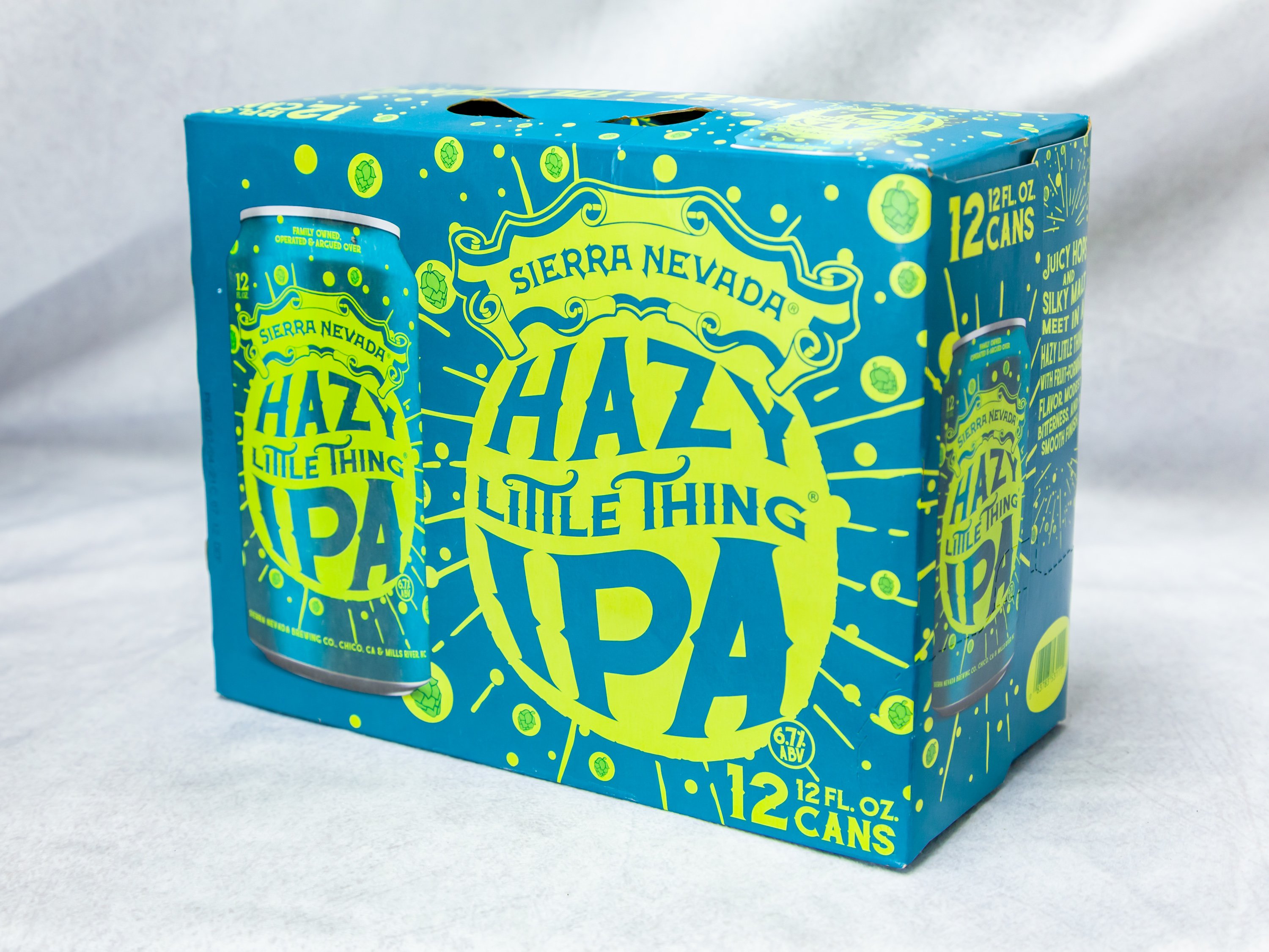 Order 12 Pack Can Sierra Nevada Hazy Little Thing Ipa food online from Gallaghers Drive-In Liquor store, Oakland on bringmethat.com