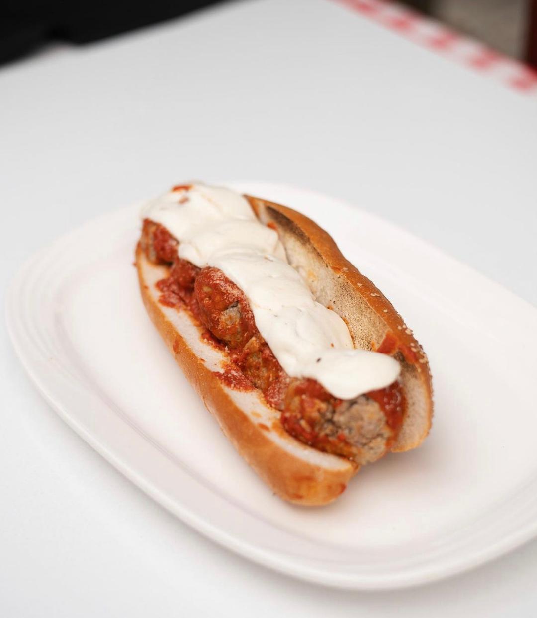Order Meatball Parmigiana  food online from Mike's Deli store, Bronx on bringmethat.com