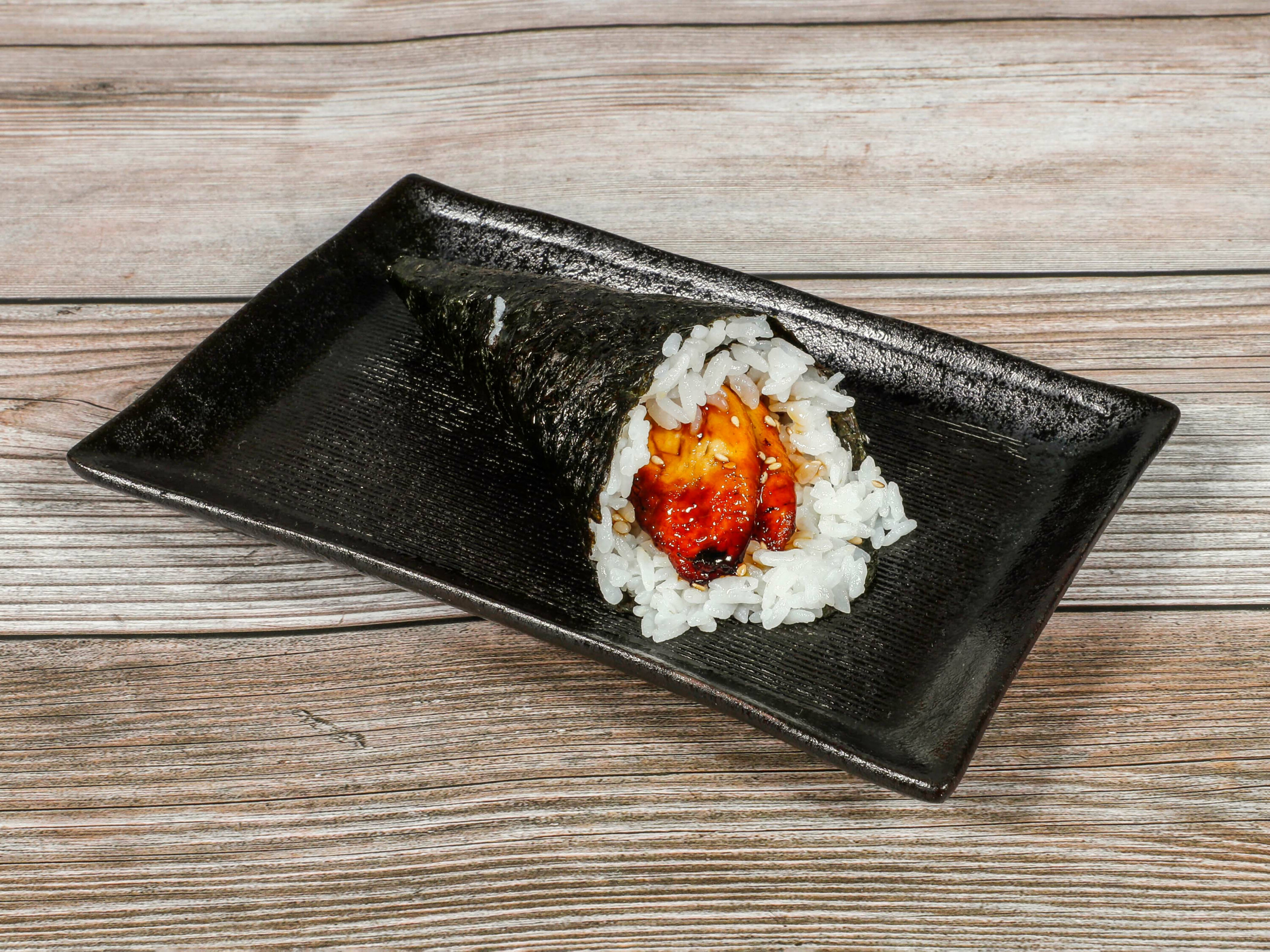 Order Unagi Hand Roll food online from Mr. Teriyaki store, Burlingame on bringmethat.com