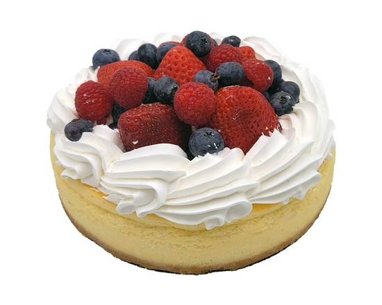 Order Fresh Triple Berry New York Cheesecake, 7 inch food online from Lucky California store, Hollister on bringmethat.com