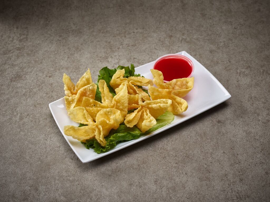 Order 2. Crab Rangoon food online from New York Chinese Restaurant store, Las Vegas on bringmethat.com