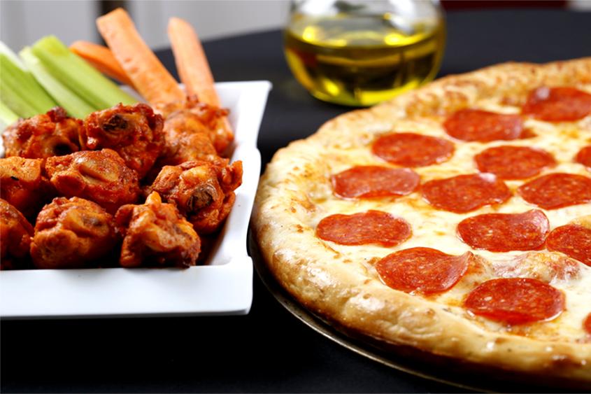 Order Large Cheese Pizza and 16 Jumbo Wings Sunday Special food online from Big Ben Pizza store, Philadelphia on bringmethat.com