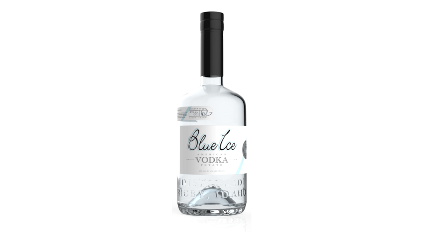 Order Blue Ice American Potato Vodka 750mL food online from Dimension Liquor store, Lake Forest on bringmethat.com