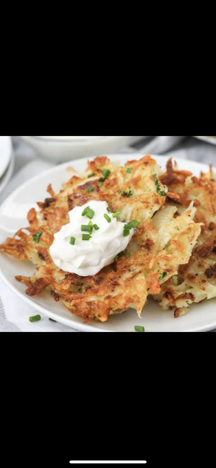 Order Potato pancakes  food online from The Bagel Factory store, Pittsburgh on bringmethat.com