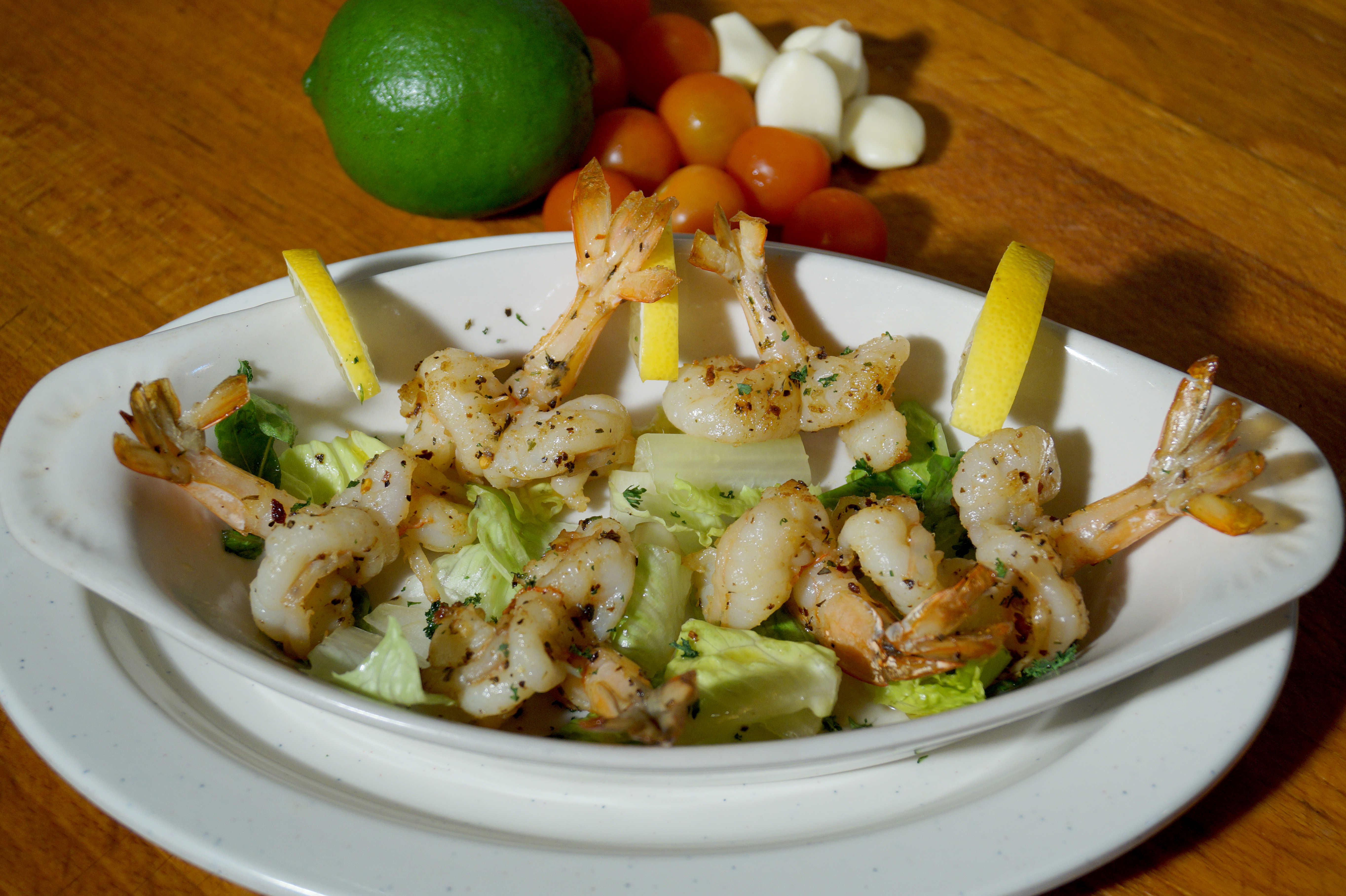 Order Garlic Shrimp food online from Pizza Lounge store, Houston on bringmethat.com