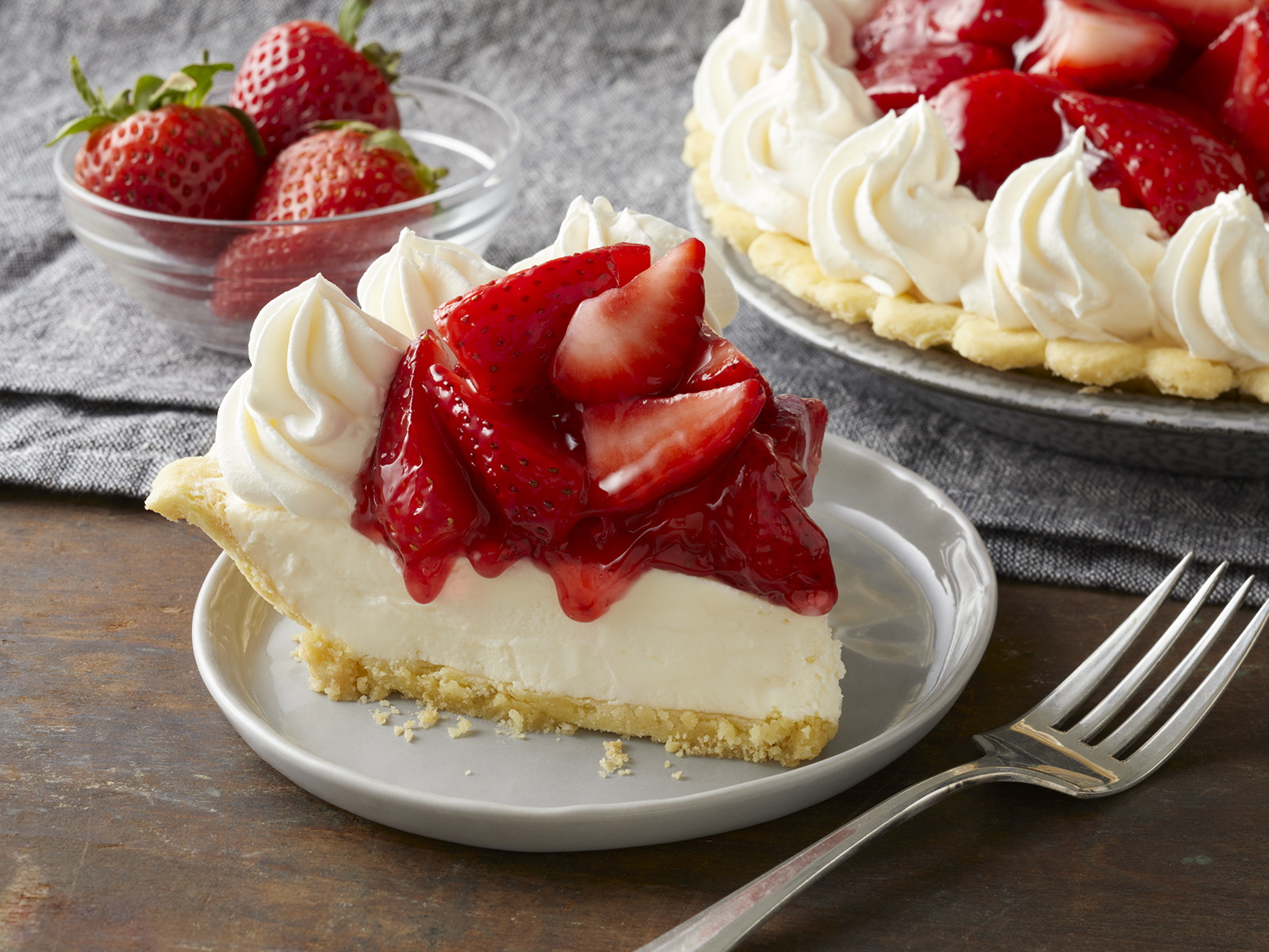 Order Strawberry Supreme Pie food online from Bob Evans store, Whitehall on bringmethat.com