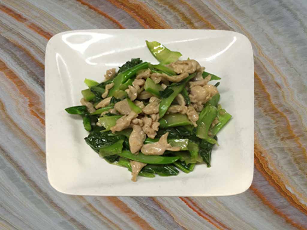Order 602. Chicken with Chinese Broccoli food online from San Sun store, San Francisco on bringmethat.com