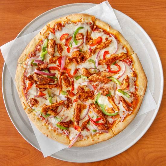 Order Our BBQ Sauce Chicken Pizza food online from Pronto Pronto Pizza store, Inglewood on bringmethat.com