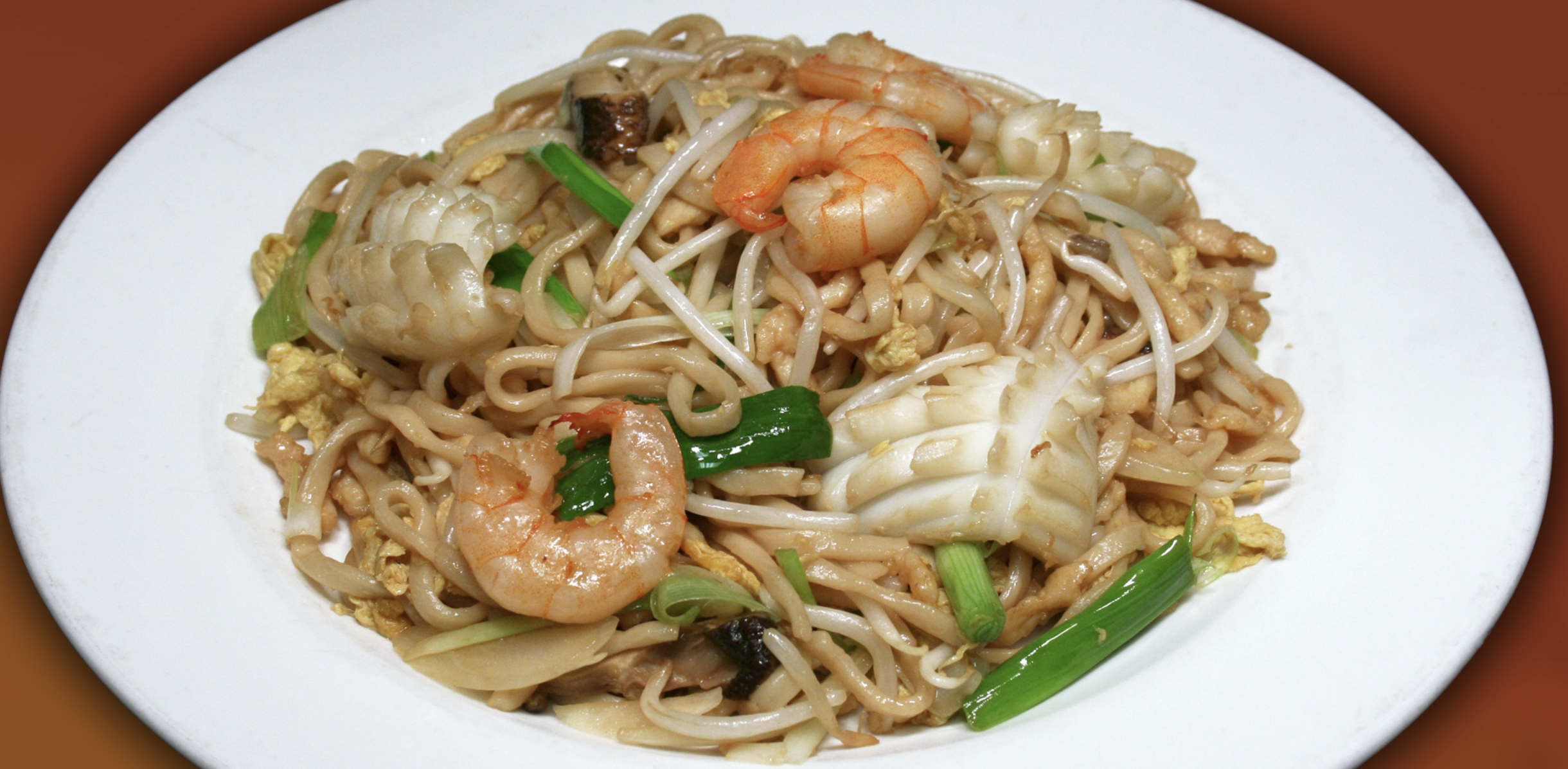 Order Shanghai Noodle 3 Delights food online from Ginger Cafe store, Gilroy on bringmethat.com