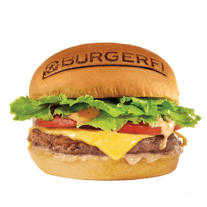 Order BURGERFI JR CHEESEBURGER food online from Burgerfi store, Lexington on bringmethat.com