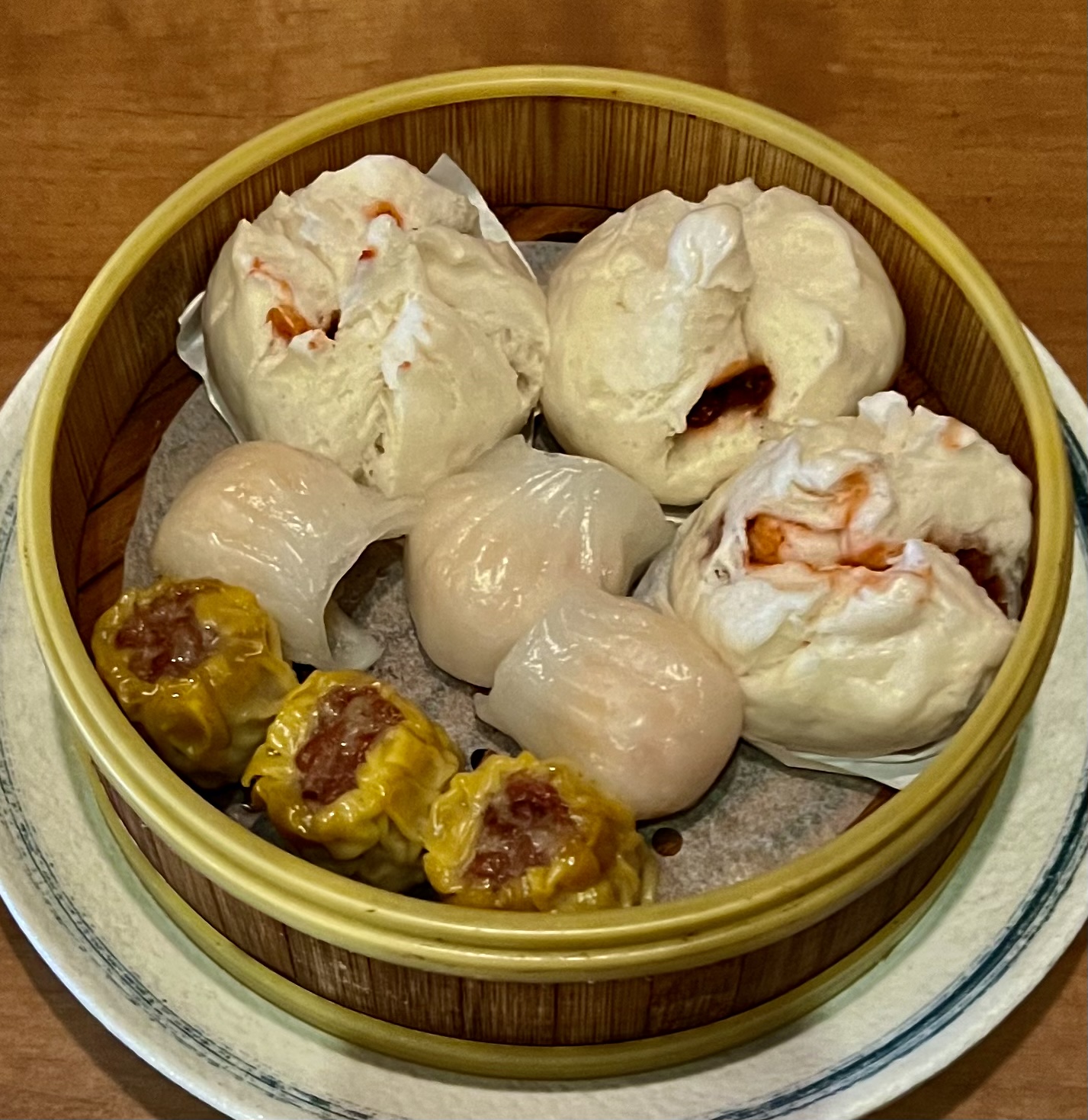 Order A4. Dim Sum Combo Plate food online from Mandarin House Sf store, San Francisco on bringmethat.com