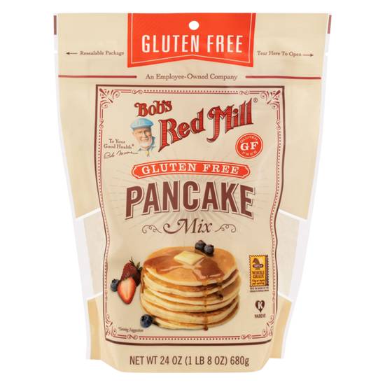 Order Bob's Red Mill Gluten Free Pancake Mix 24oz food online from Everyday Needs by Gopuff store, San Rafael on bringmethat.com