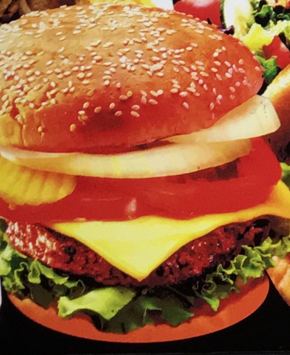 Order 1. Cheeseburger food online from Crown Fried Chicken store, Brooklyn on bringmethat.com