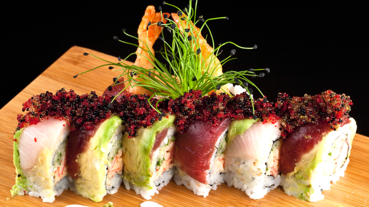 Order Dragonfish Roll food online from Dragonfly store, Linden on bringmethat.com