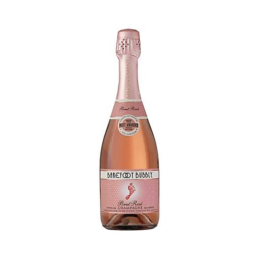 Order Barefoot Bubbly Brut Rose (750 ML) 121761 food online from Bevmo! store, Chino on bringmethat.com