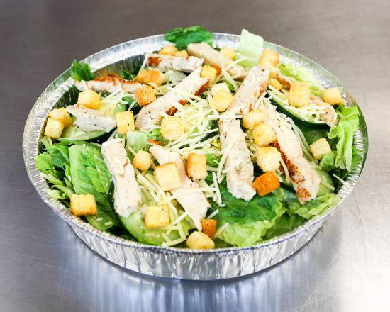Order Chicken Caesar Salad (Large)  food online from Chanello's Pizza store, Williamsburg on bringmethat.com