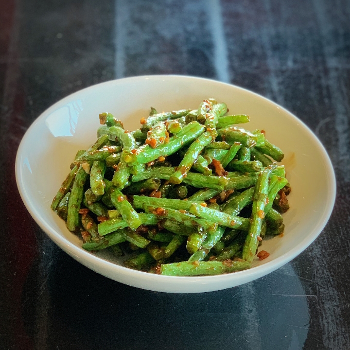 Order Stir Fried Garlic String Beans food online from Kung Pao China Bistro store, West Hollywood on bringmethat.com