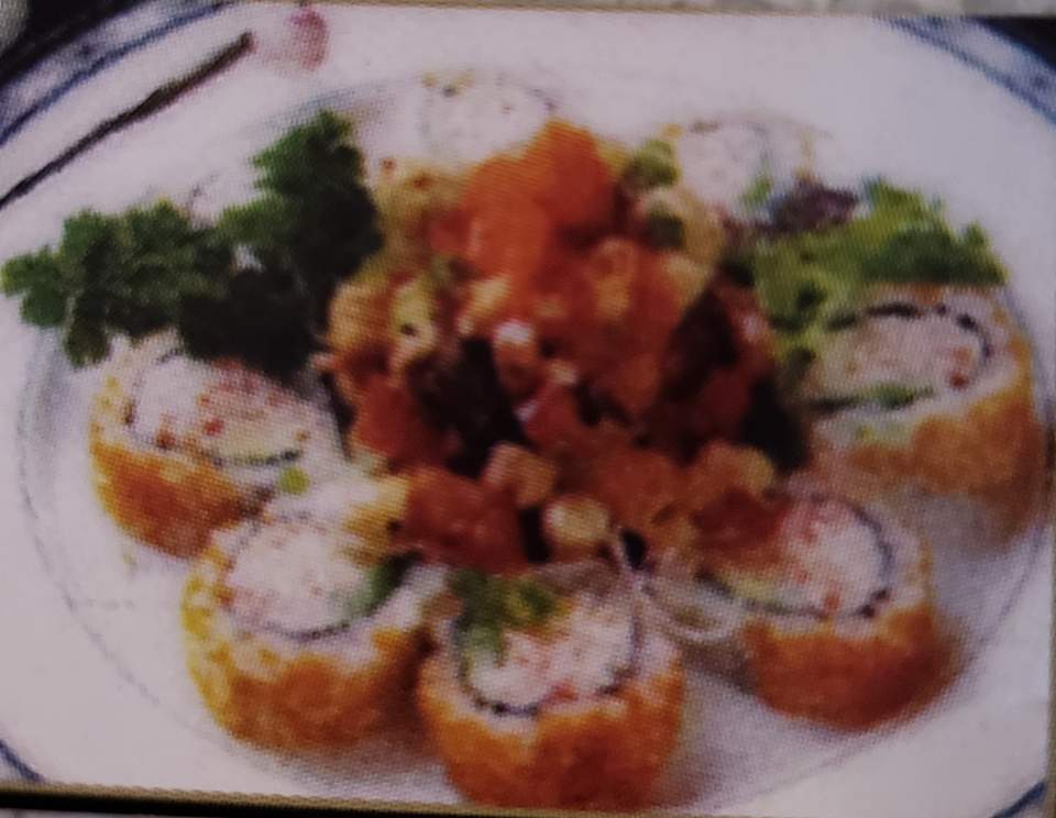 Order Valencia Roll food online from Love Sushi store, Bakersfield on bringmethat.com