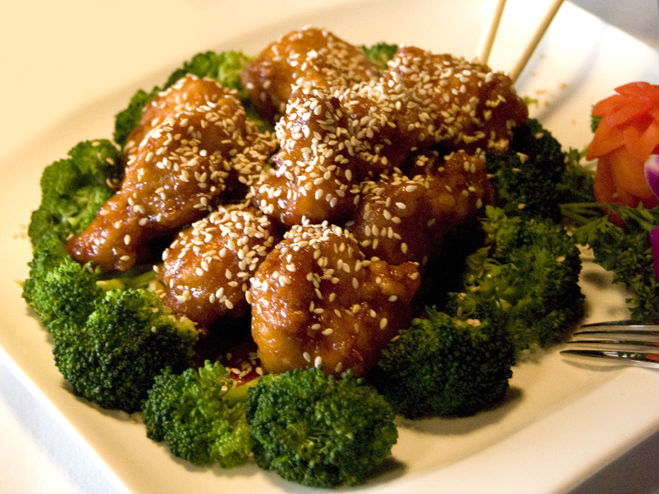 Order Sesame Chicken food online from Hong kong star chinese cuisine store, Marietta on bringmethat.com