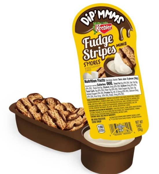 Order Keebler Fudge Stripes Cookies Mini Smores Dip'Mmms food online from Anderson Convenience Markets #140 store, Omaha on bringmethat.com