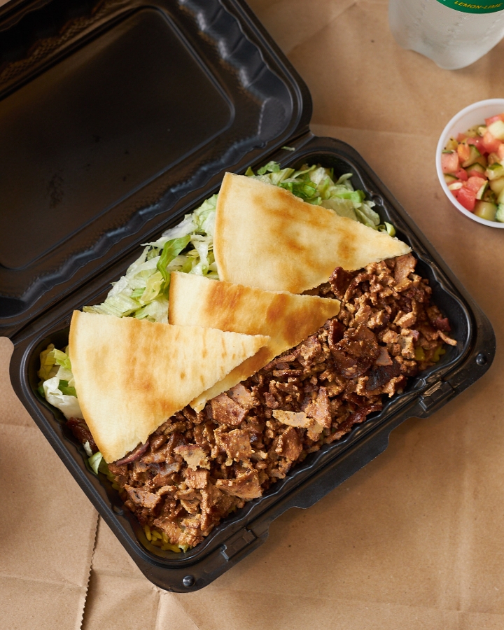 Order Small  Gyro food online from The Chicken & Rice Guys store, Everett on bringmethat.com