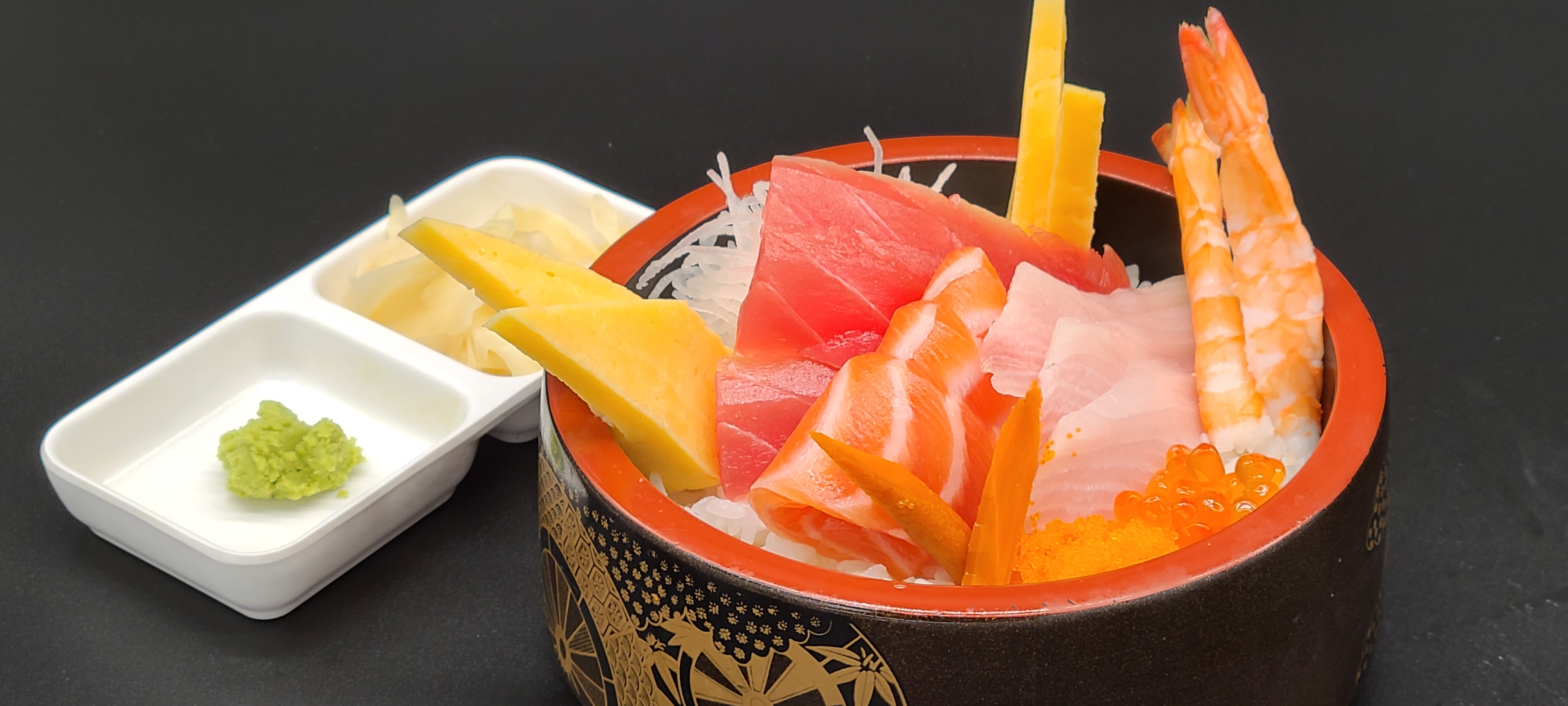 Order Chirashi Bowl food online from Hello Sushi store, Fullerton on bringmethat.com