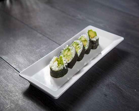 Order CR2 Avocado Roll 5pcs food online from Ginza Sushi store, Torrance on bringmethat.com