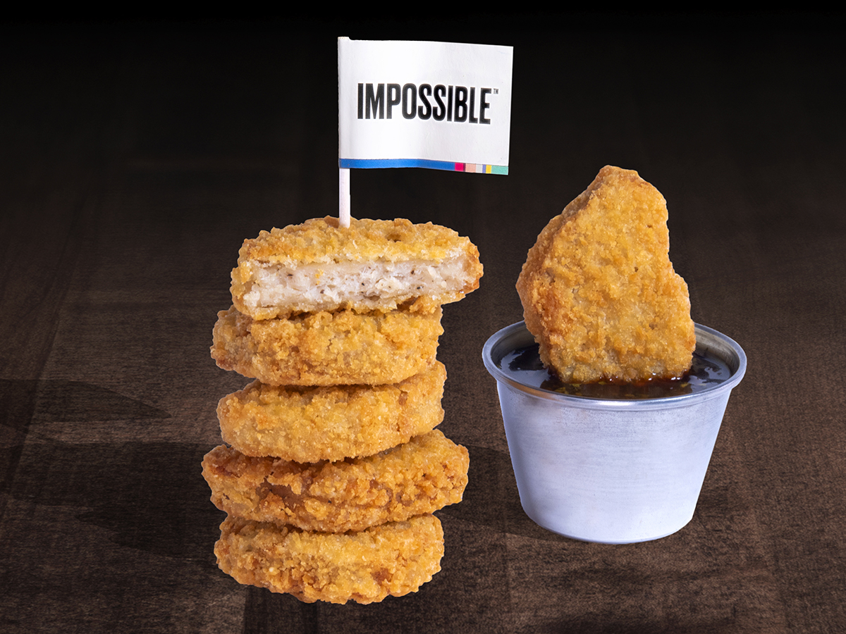 Order 6 PIECE IMPOSSIBLE CHICKEN NUGGETS food online from Dog Haus store, Burbank on bringmethat.com