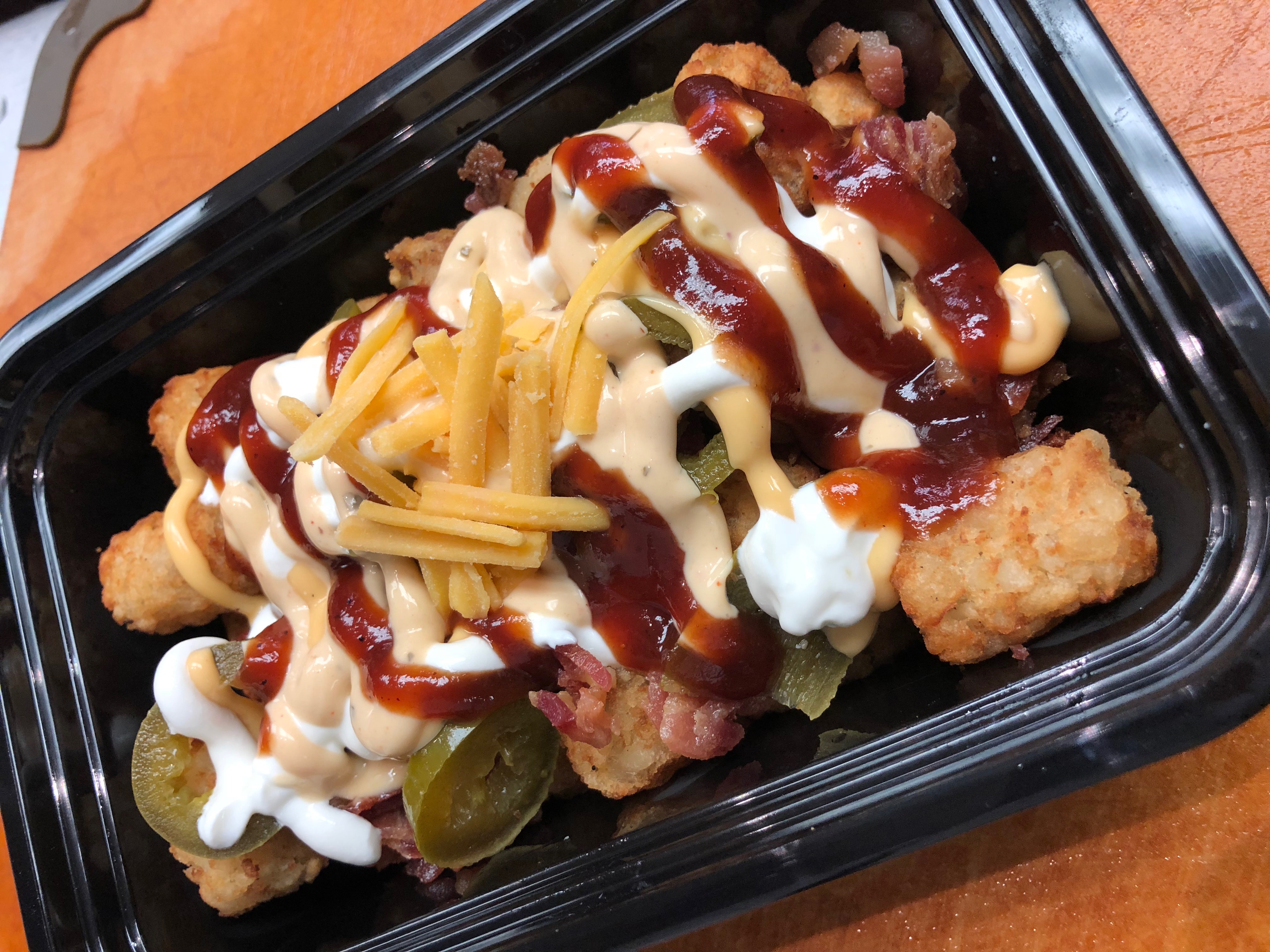Order Loaded Tots food online from Cheesy Street Grill store, Natick on bringmethat.com