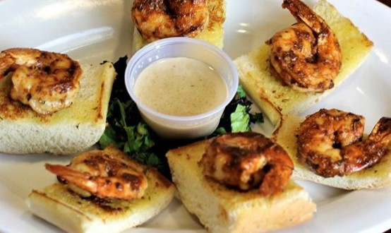 Order Cajun Grilled Jumbo Shrimp food online from Chad Anthony's Italian Grille store, Youngstown on bringmethat.com