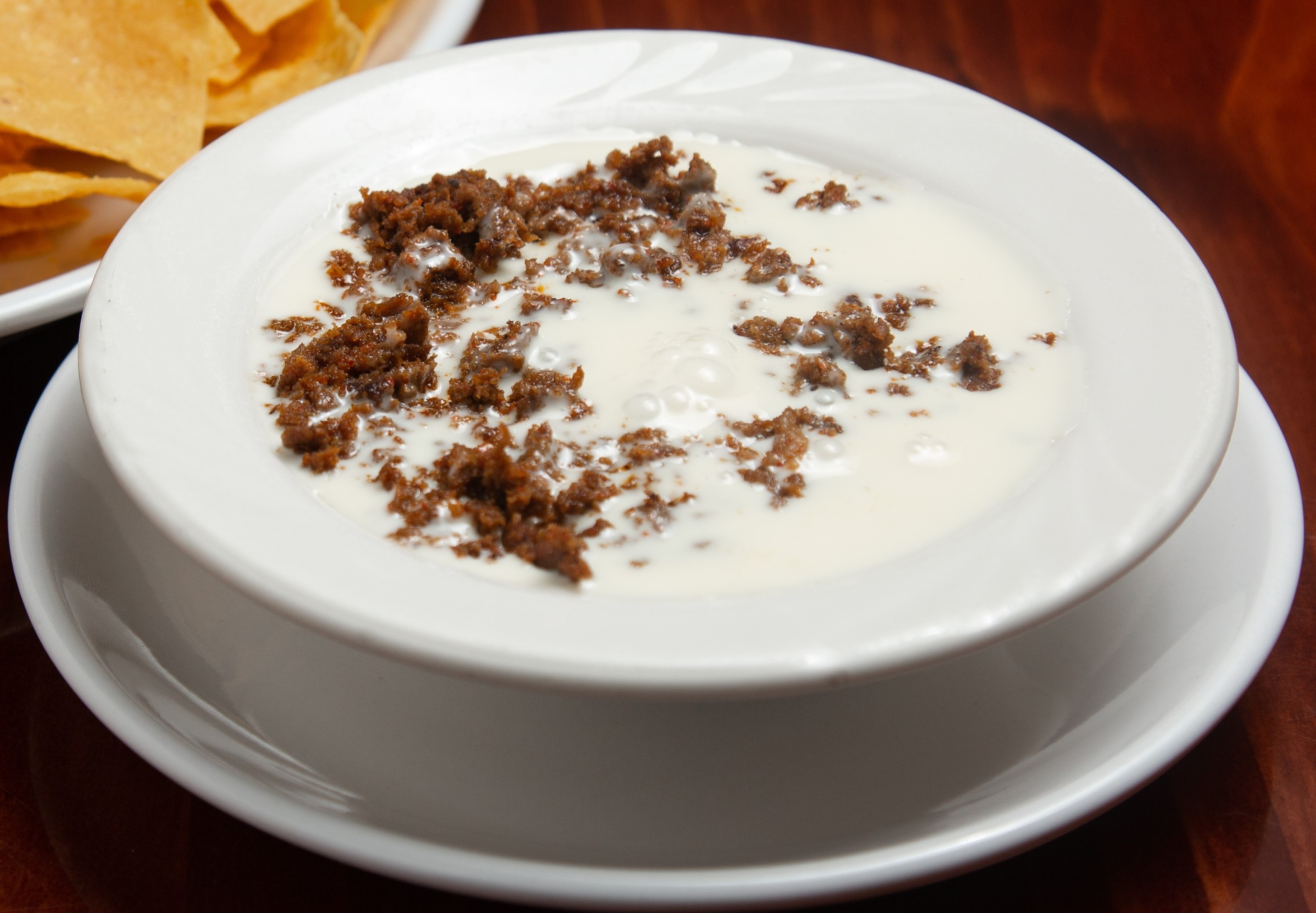 Order Chori Queso Dip food online from Pueblo Real store, Franklin on bringmethat.com