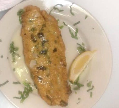 Order Chicken Francese - Entree food online from ABC Trattoria & Pizza store, Cromwell on bringmethat.com