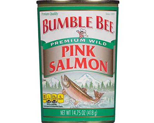 Order Bumble-Bee Pink Salmon (14.75 oz) food online from Ctown Supermarkets store, Uniondale on bringmethat.com