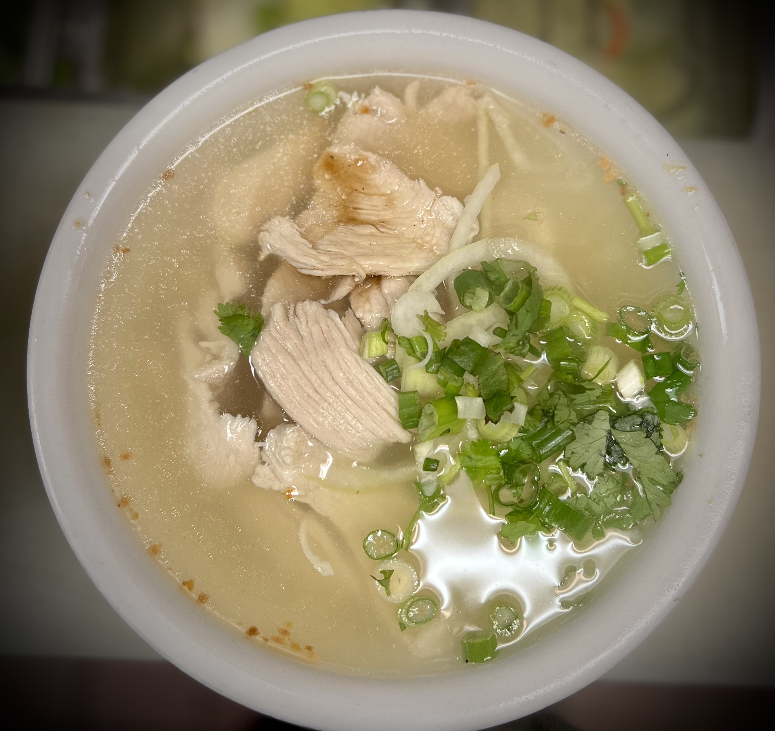 Order Pho Ga (chicken) food online from Pho And Cafe Anh Hong store, Upper Darby on bringmethat.com