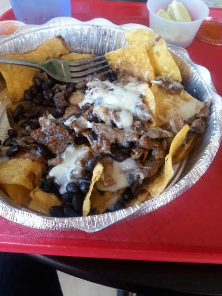 Order Regular Nacho with Meat food online from Cassave restaurant & taqueria store, Emeryville on bringmethat.com