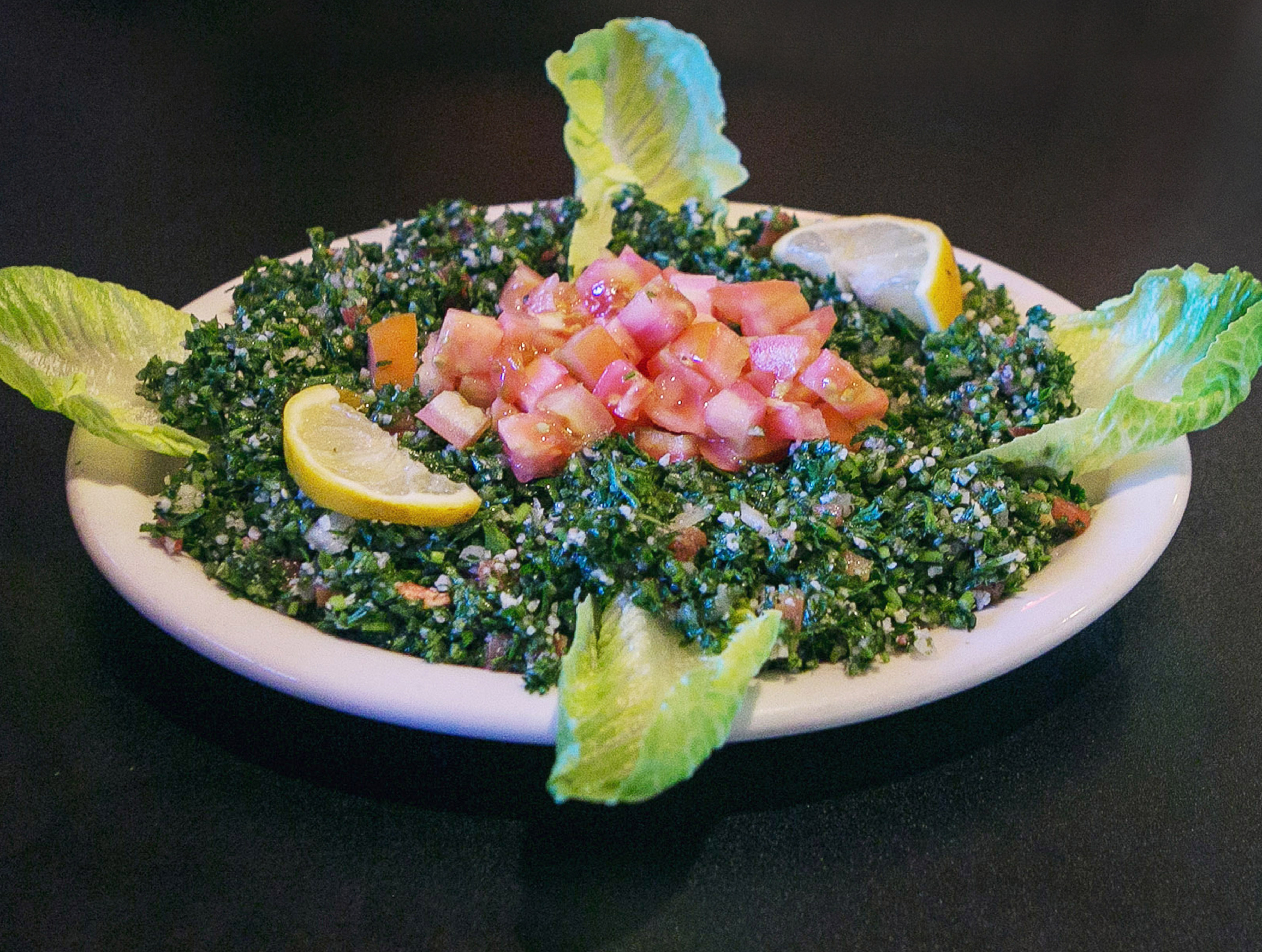 Order 23. Tabouleh Salad food online from Jasmine store, Diamond Bar on bringmethat.com