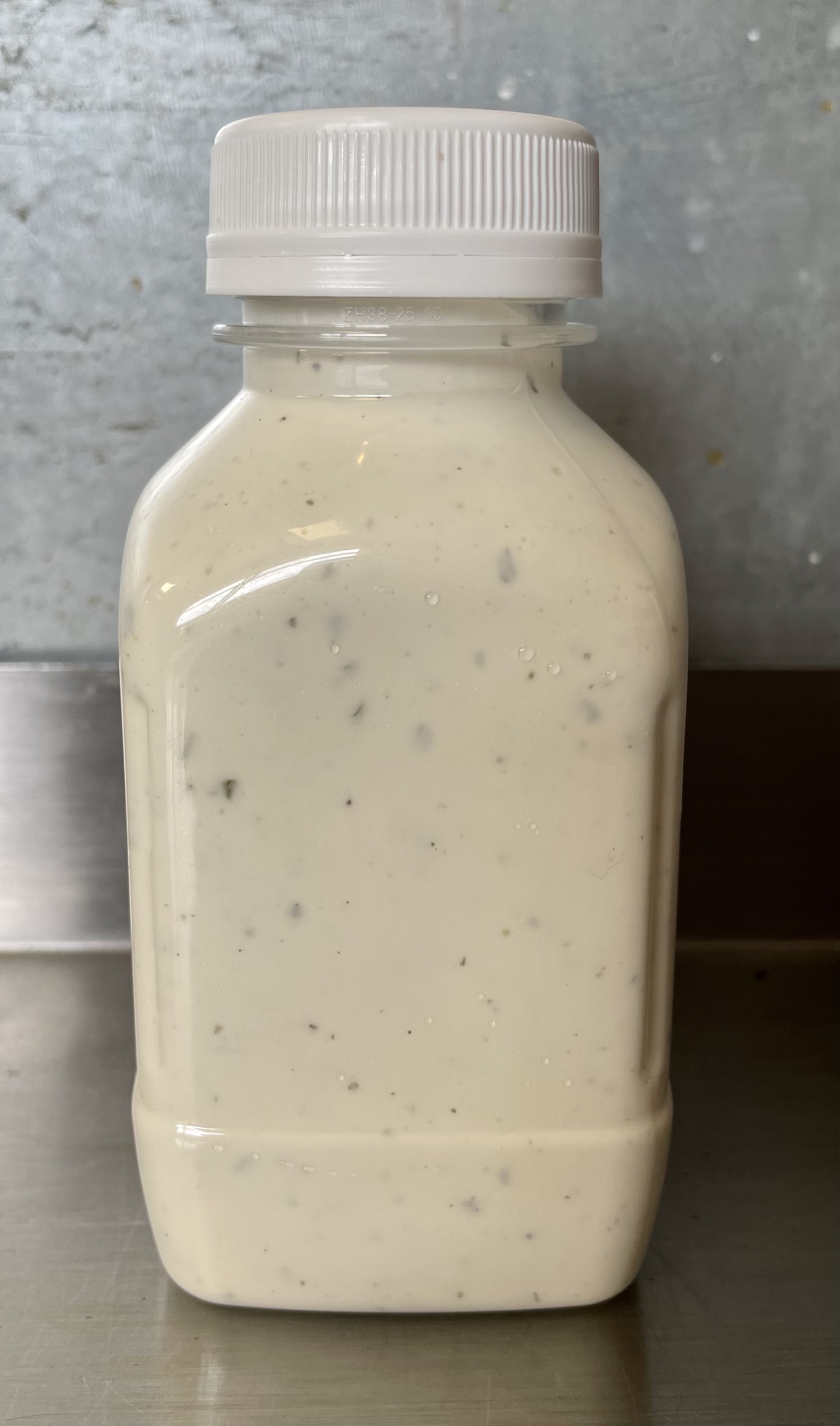 Order *8 oz Bottle Housemade Ranch food online from Iron Born Pizza store, Pittsburgh on bringmethat.com