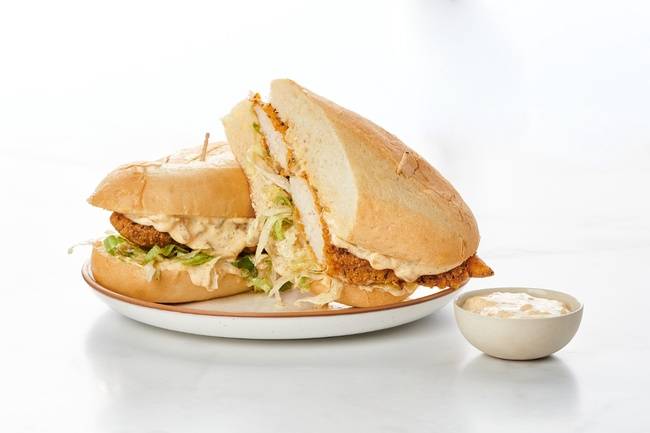 Order Po' Boy Sandwich food online from Cornbread store, Newark on bringmethat.com