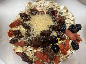 Order Overnight Oats food online from Zebra House Coffee store, San Clemente on bringmethat.com